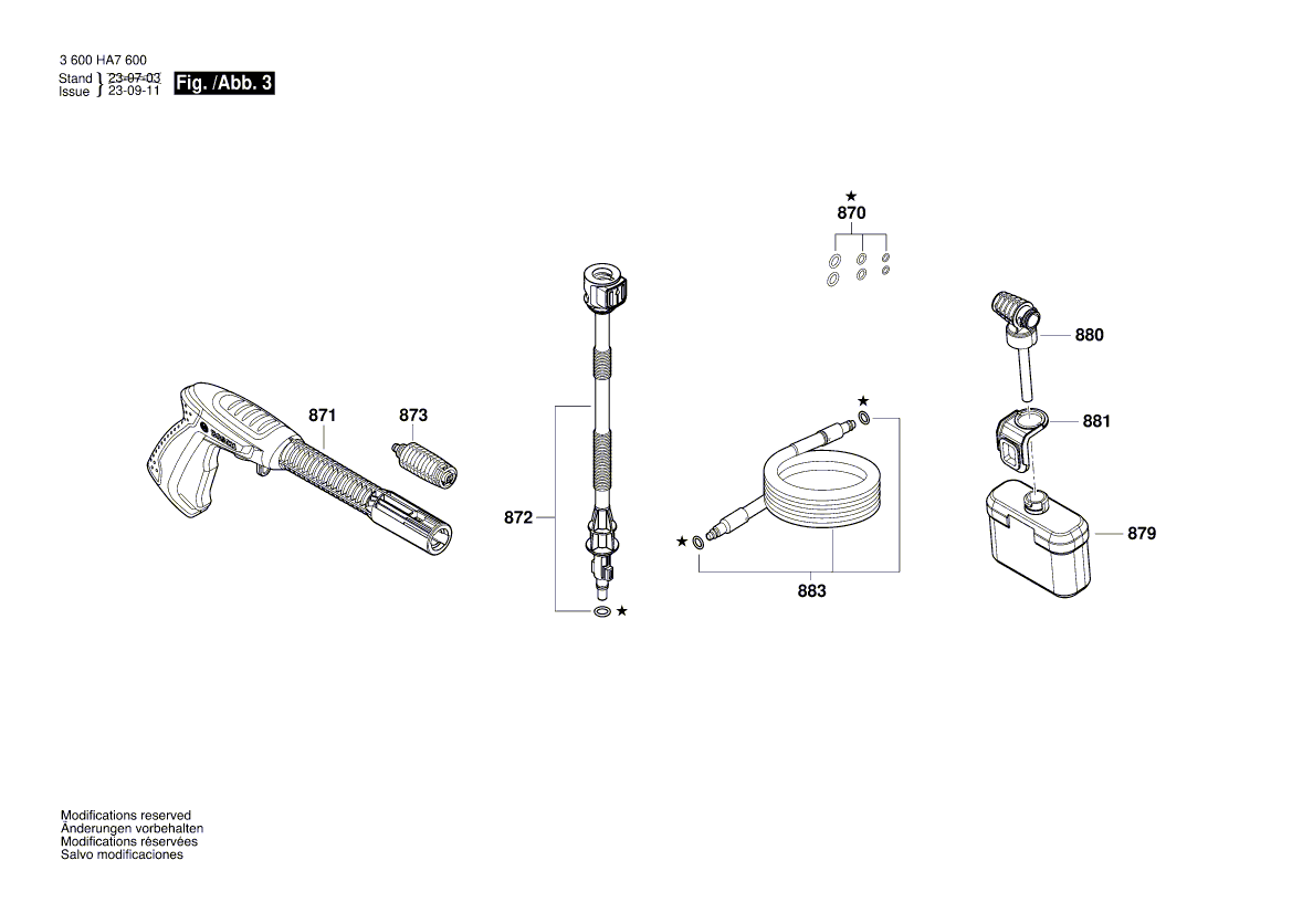 New Genuine Bosch F016F04804 Motor