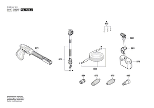 New Genuine Bosch F016F04807 Holder