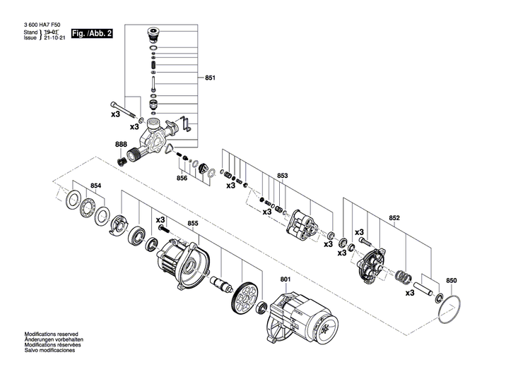 New Genuine Bosch F016F04909 Motor