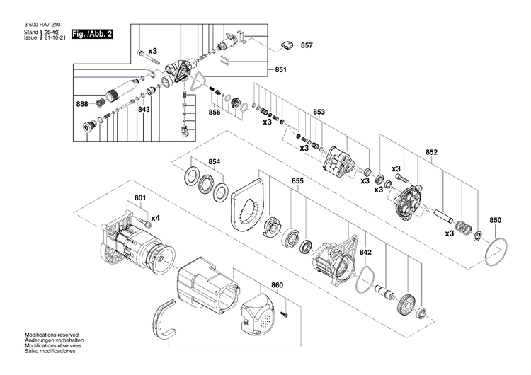 New Genuine Bosch F016F04974 Cover