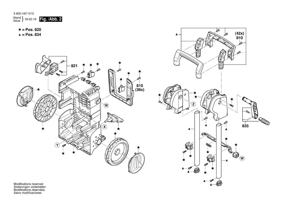 New Genuine Bosch F016F04998 Warning Label