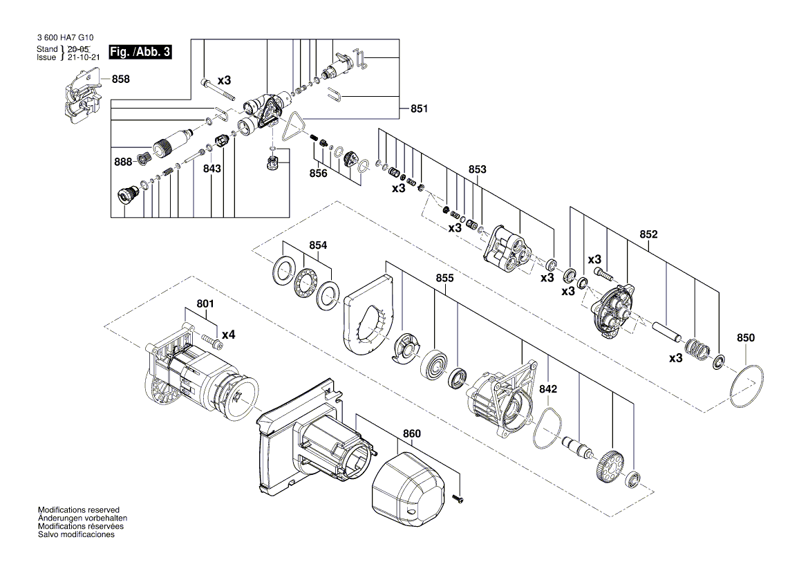 New Genuine Bosch F016F04998 Warning Label