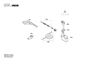 New Genuine Bosch F016F05010 Gear Box