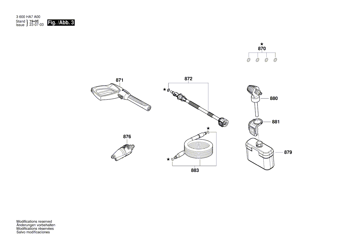 New Genuine Bosch F016F05016 Motor