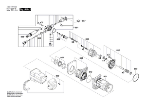 New Genuine Bosch F016F05062 Motor