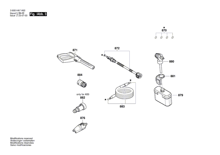 New Genuine Bosch F016F05062 Motor