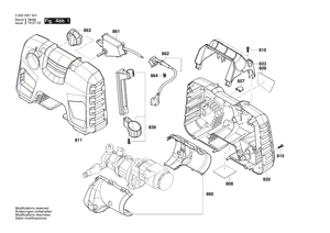 New Genuine Bosch F016F05081 Nameplate