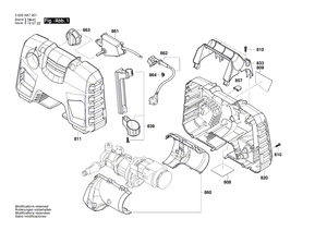 New Genuine Bosch F016F05122 front cover