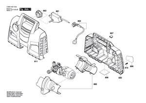 New Genuine Bosch F016F05127 Cover
