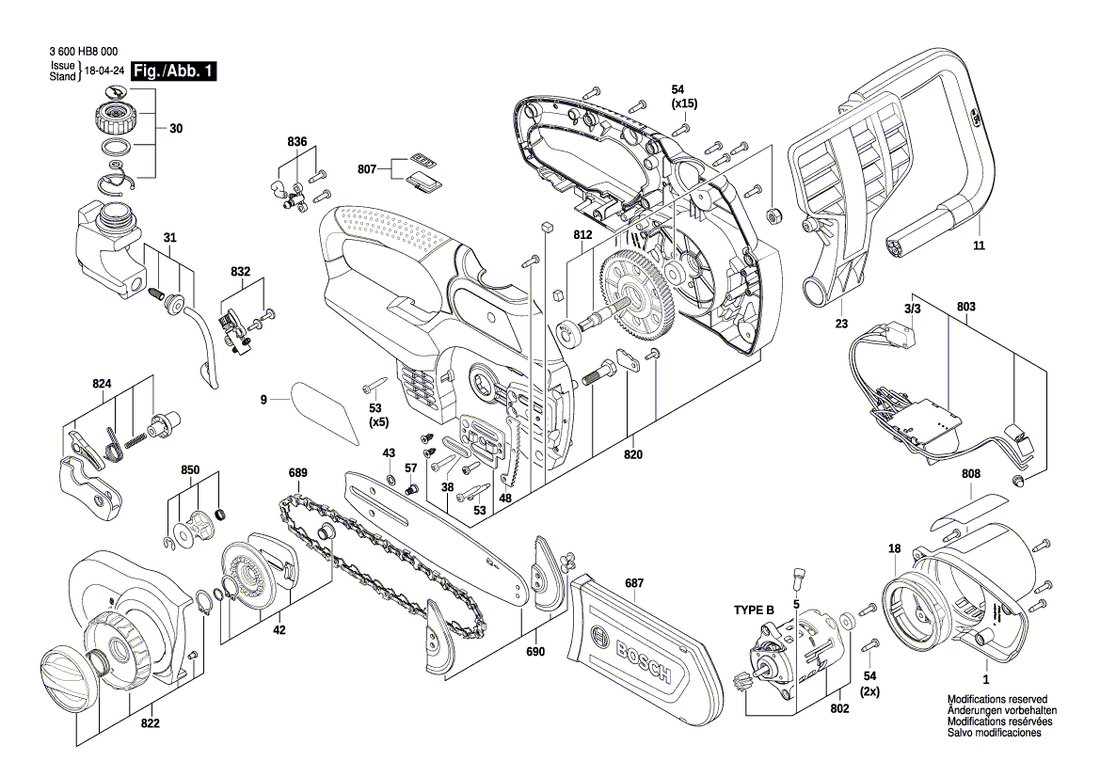 New Genuine Bosch F016F05154 DC motor