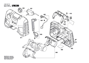 New Genuine Bosch F016F05171 Piston Guide