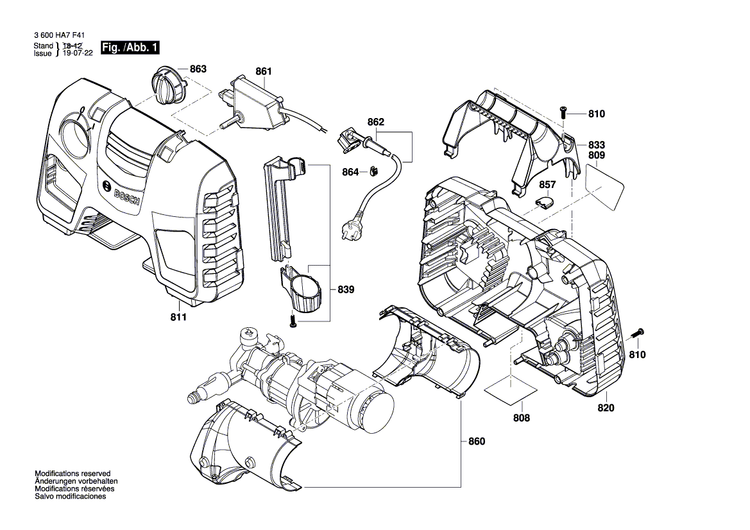 New Genuine Bosch F016F05171 Piston Guide