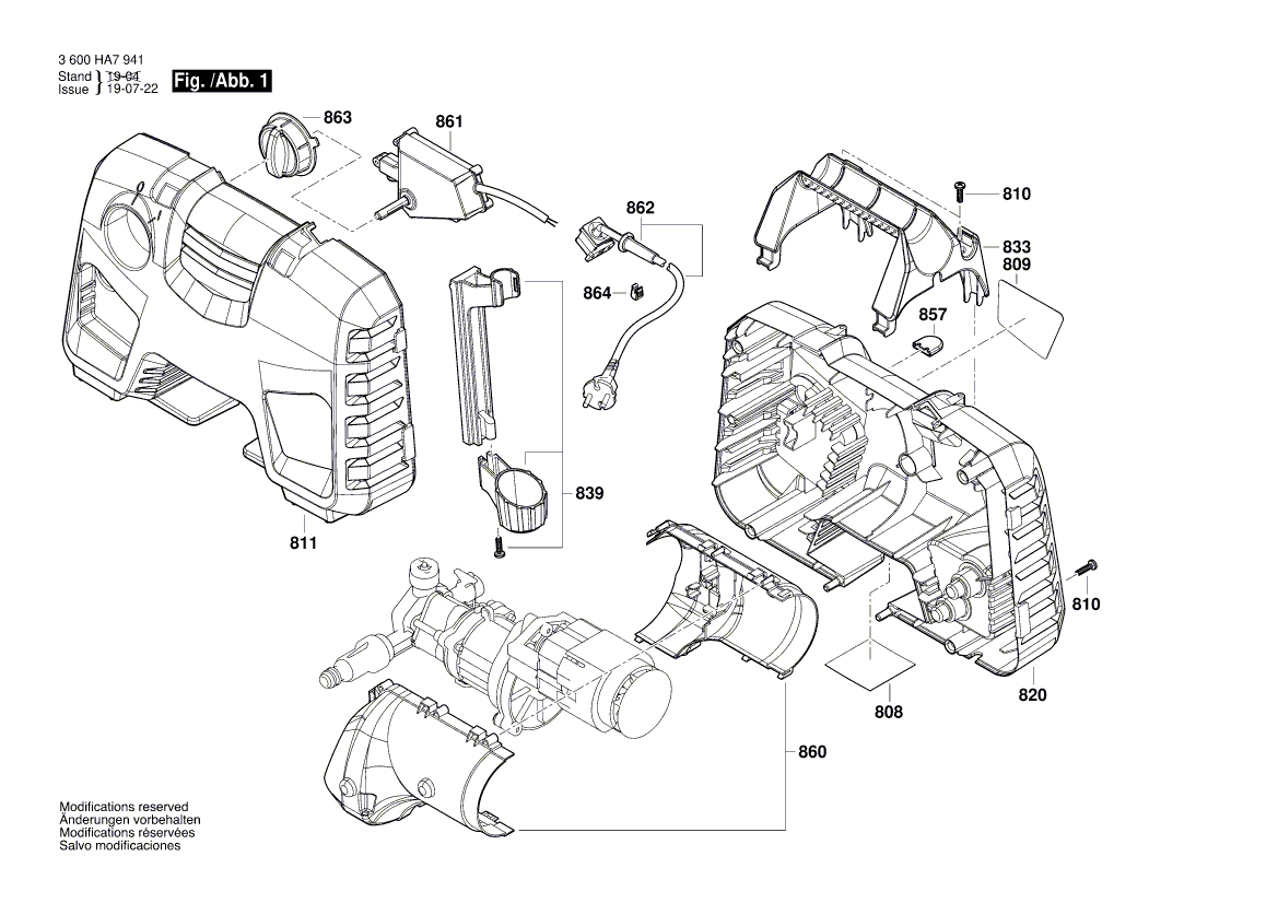 New Genuine Bosch F016F05186 Switch Box