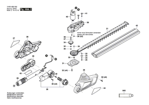New Genuine Bosch F016F05233 Blade