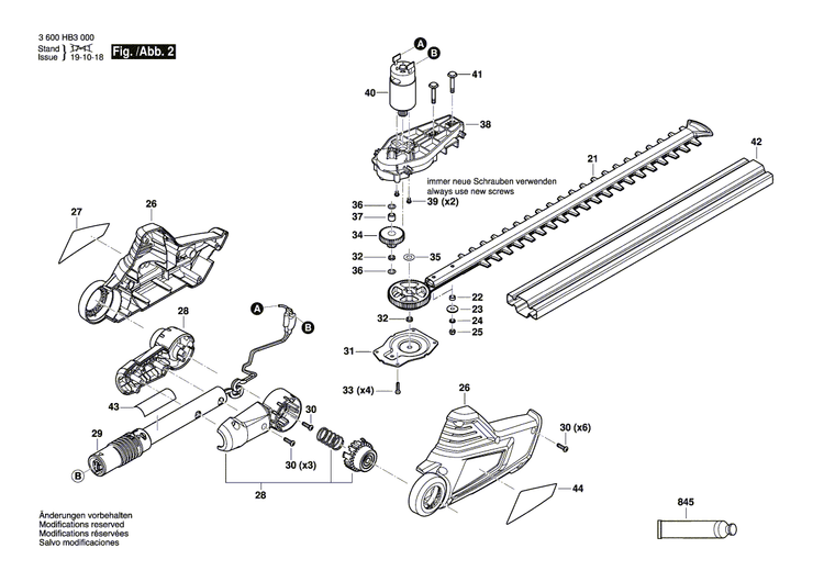 New Genuine Bosch F016F05233 Blade