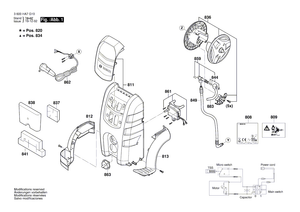 New Genuine Bosch F016F05276 Foam Panel