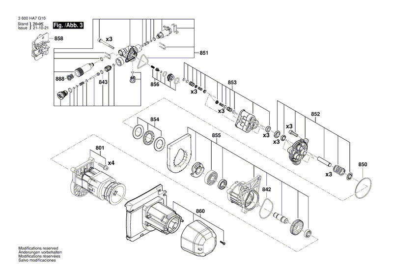 New Genuine Bosch F016F05277 Pump head