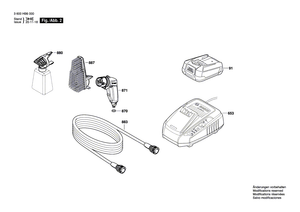 New Genuine Bosch F016F05294 Wheel Set