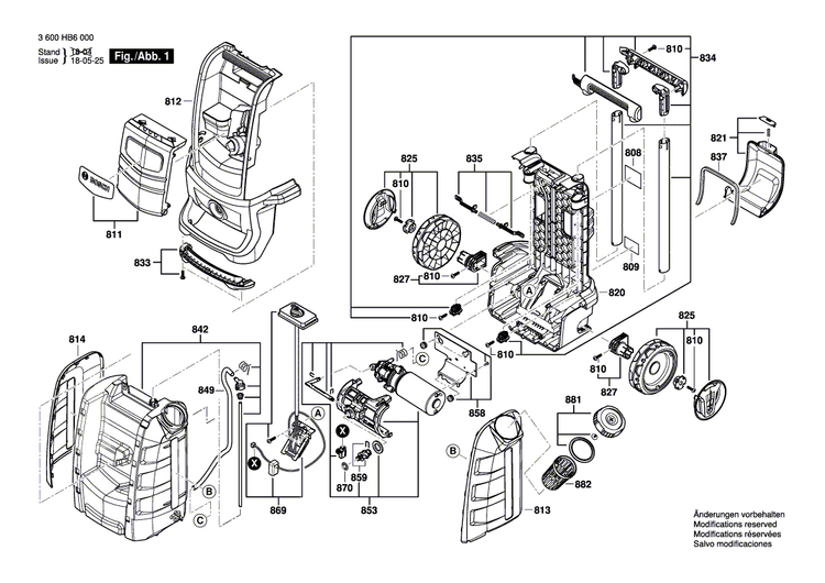 New Genuine Bosch F016F05299 Side Panel