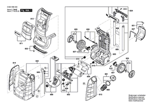 New Genuine Bosch F016F05307 Housing part