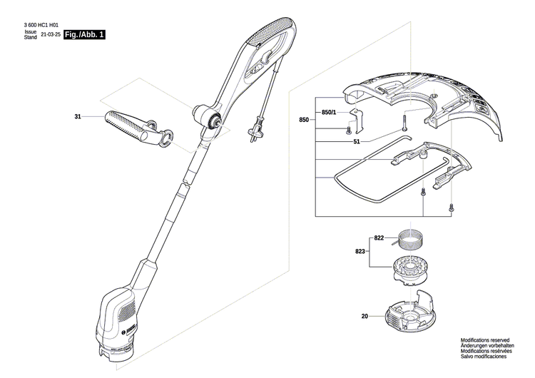 New Genuine Bosch F016F05321 Auxiliary Handle