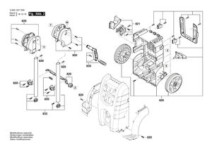 New Genuine Bosch F016F05357 front cover