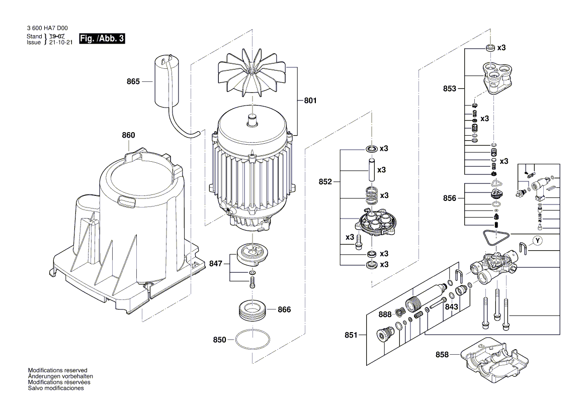 New Genuine Bosch F016F05359 Cover