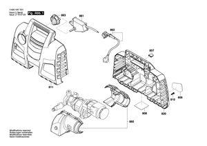 New Genuine Bosch F016F05396 Pump unit
