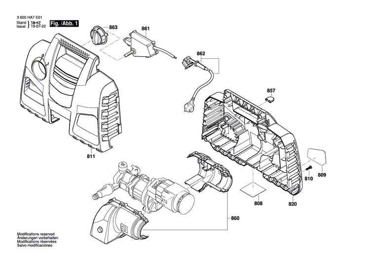 New Genuine Bosch F016F05396 Pump unit