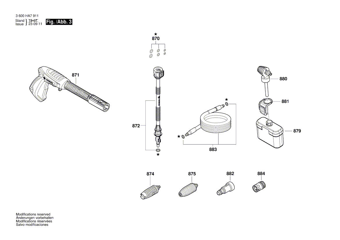 New Genuine Bosch F016F05399 front cover