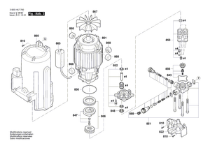 New Genuine Bosch F016F05451 Motor cover