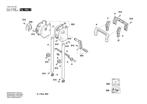 New Genuine Bosch F016F05478 Bearing set