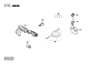 New Genuine Bosch F016F05492 Hose Coupling