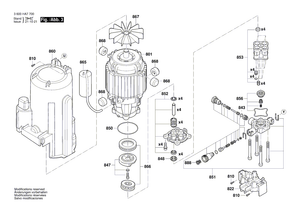 New Genuine Bosch F016F05495 Roto Jet Fan Lance