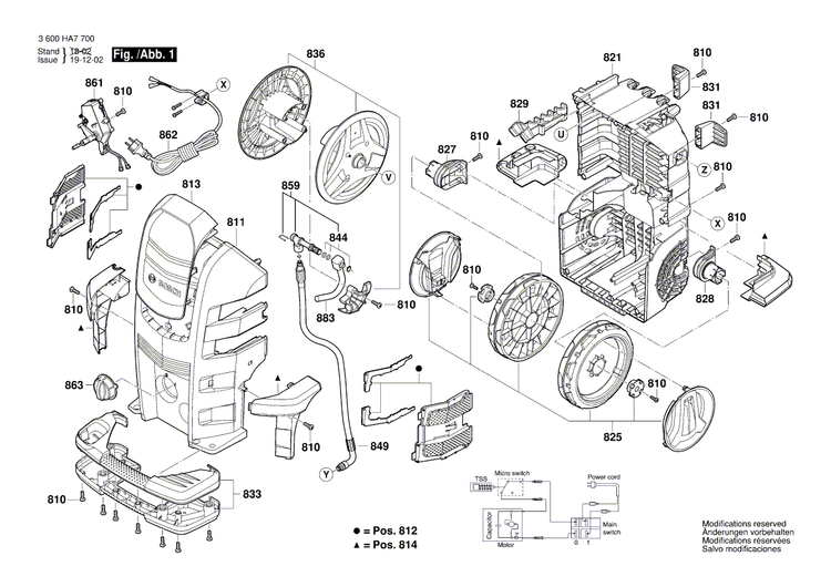 New Genuine Bosch F016F05495 Roto Jet Fan Lance