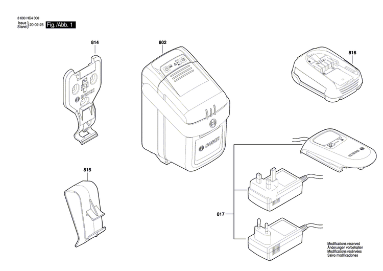 New Genuine Bosch F016F05575 Mounting Bracket