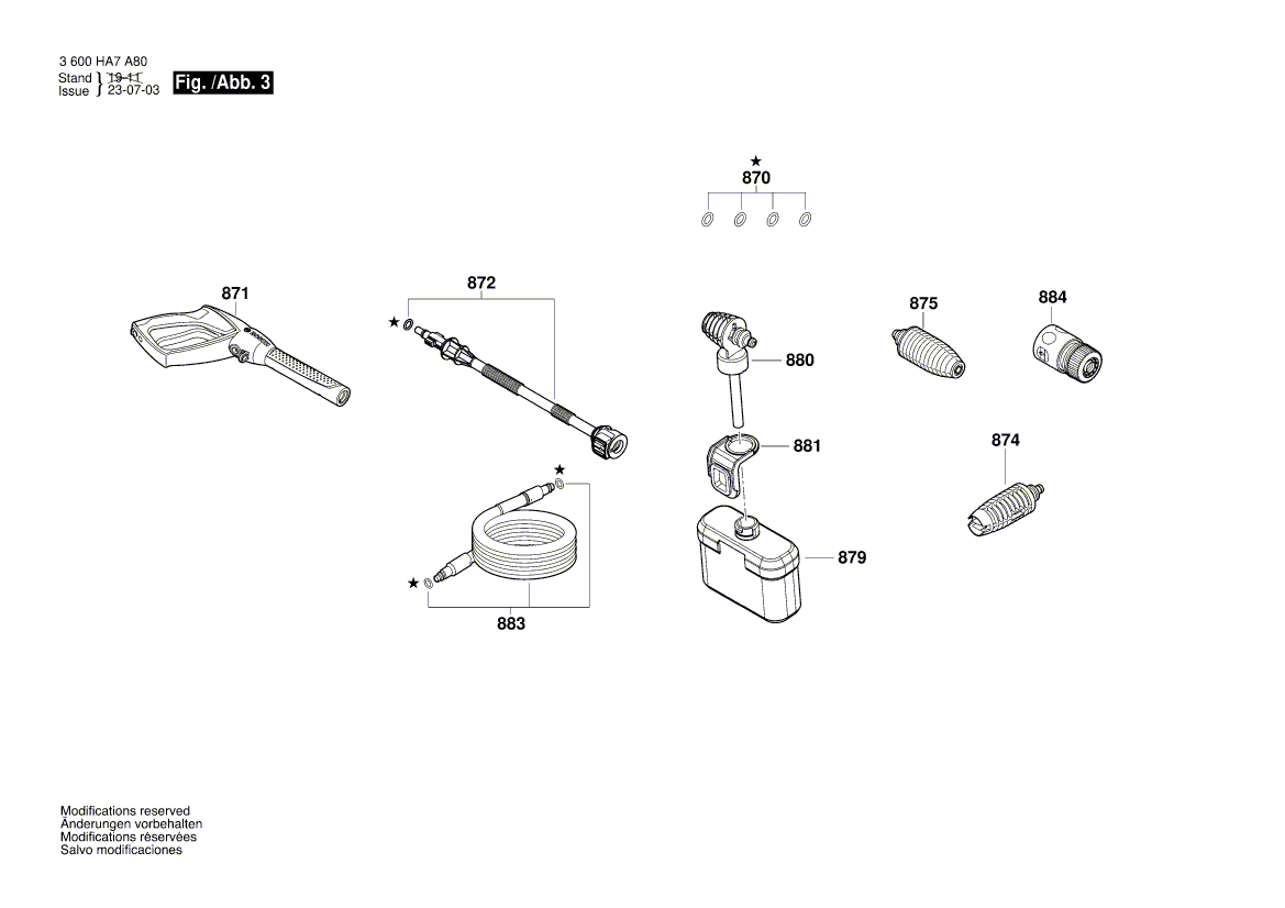 New Genuine Bosch F016F05582 Nameplate