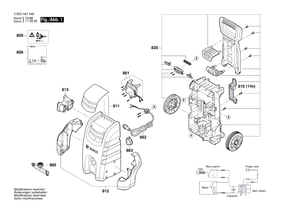 New Genuine Bosch F016F05583 Warning Label