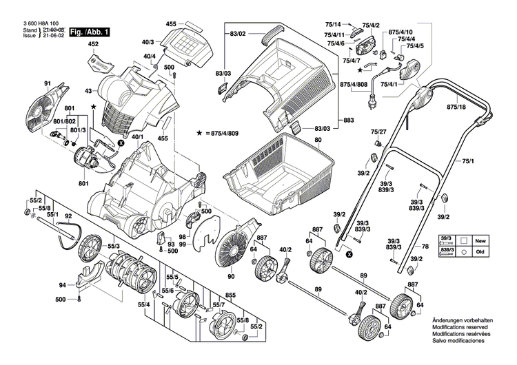 New Genuine Bosch F016F05705 Push-Button