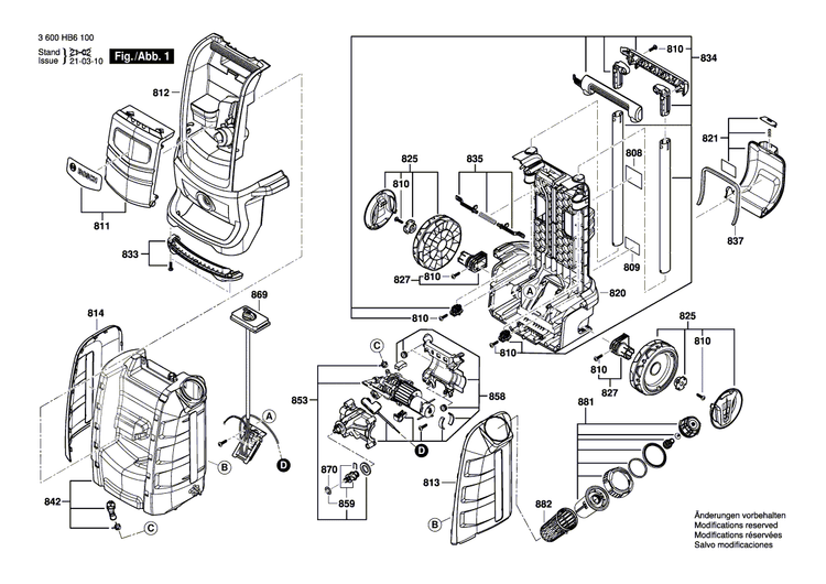 New Genuine Bosch F016F05753 Catch Slide
