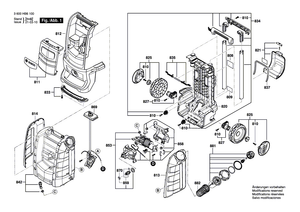 New Genuine Bosch F016F05763 Side Panel