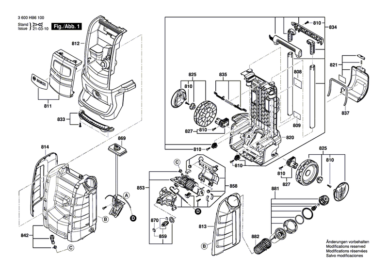 New Genuine Bosch F016F05766 Nameplate