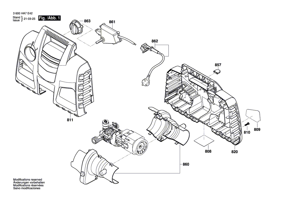 New Genuine Bosch F016F05779 Switch Box