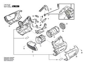 New Genuine Bosch F016F05825 Housing Section