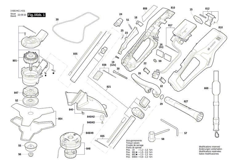 New Genuine Bosch F016F05864 Blade