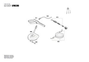 New Genuine Bosch F016F05877 Nameplate