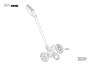New Genuine Bosch F016F05889 Wheel