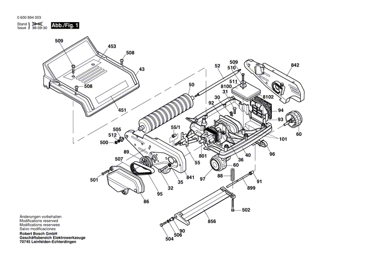 New Genuine Bosch F016L18048 Nut