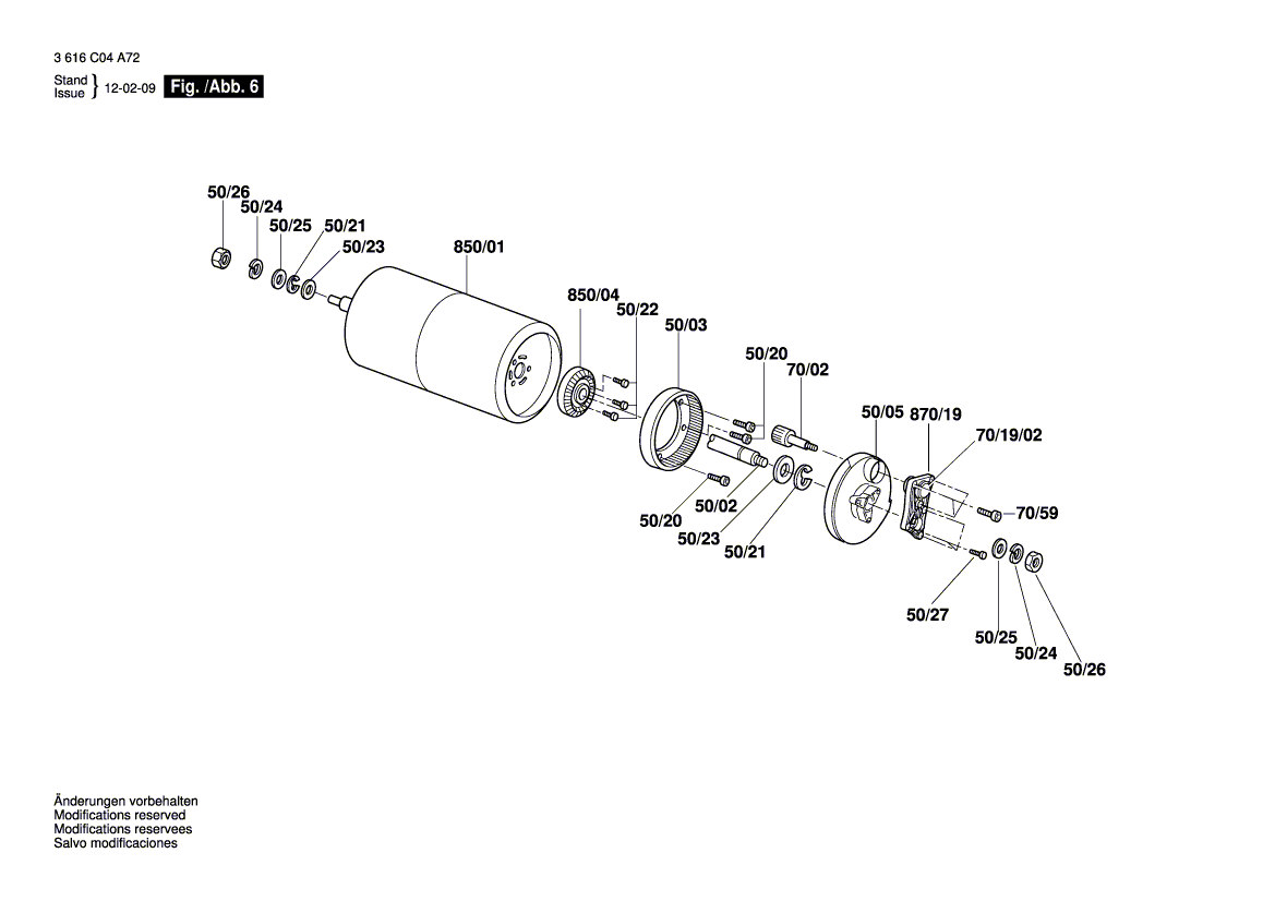 New Genuine Bosch F016L35457 Nut
