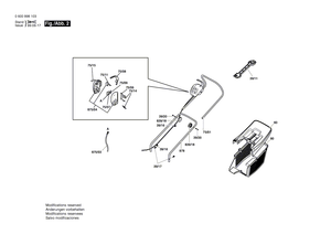 New Genuine Bosch F016L59236 Cable Clip